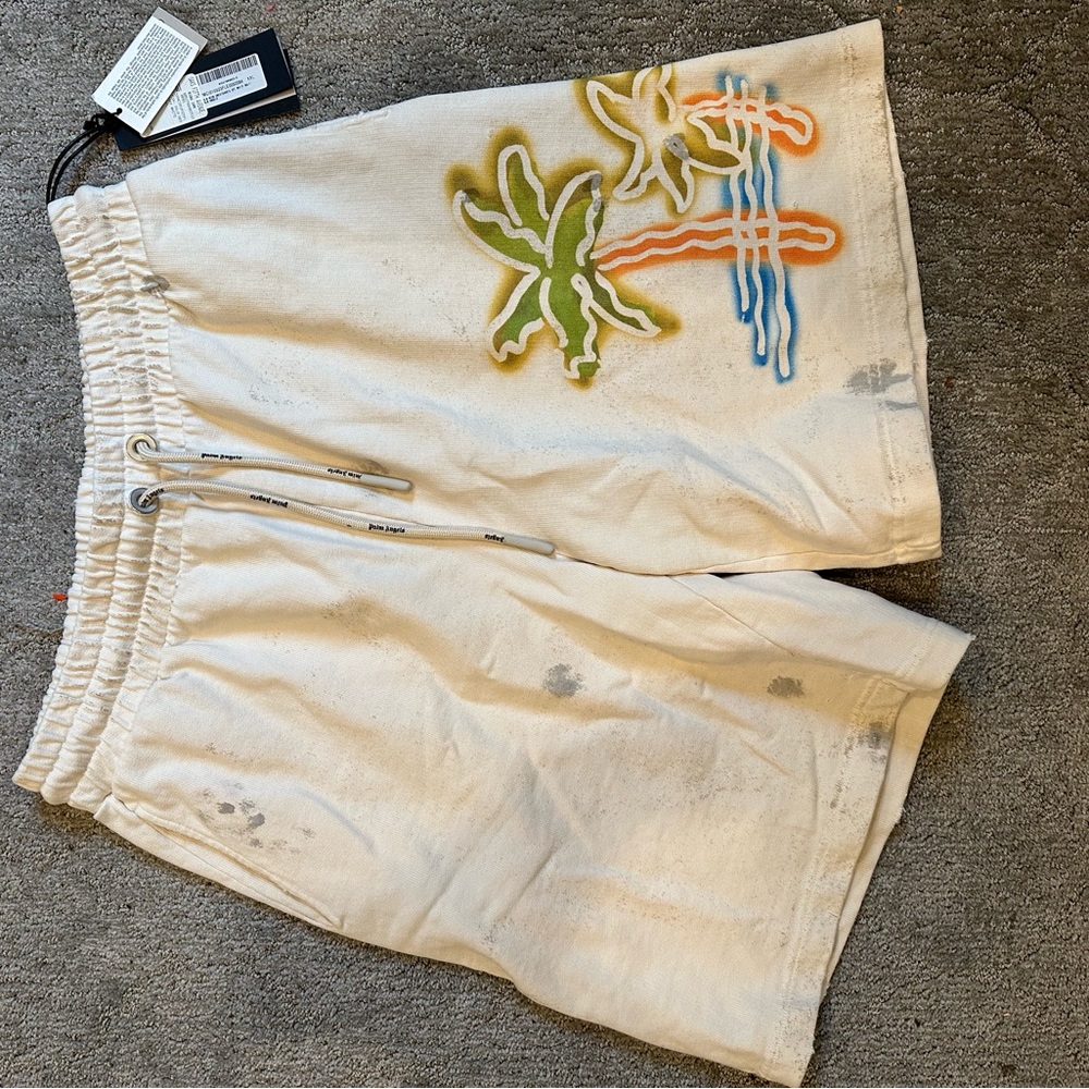 100% Authentic Palm Angels Cotton Shorts